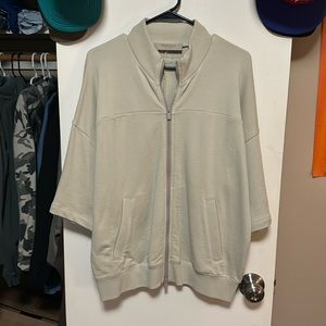 Fear of god essentials kids zip up.